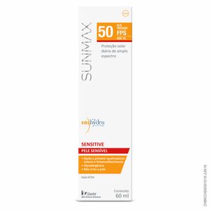 Sunmax Sensitive Bisnaga Com 60Ml