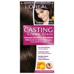 Tintura-Creme-Casting-Creme-Gloss-L-oreal-Castanho-Natural-400-oreal-Castanho-Natural-400-Kit