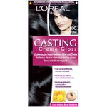 Tintura-Creme-Casting-Creme-Gloss-L-oreal-Preto-Noite-100-oreal-Preto-Noite-100-Kit