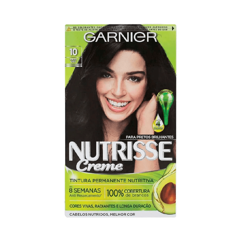 Tintura-Creme-garnier-Nutrisse-preto-Onix-10-Kit