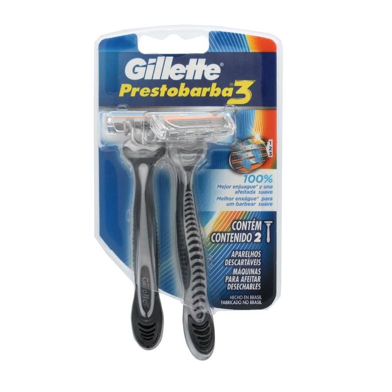 Aparelho-De-Barbear-Gillette-Prestobarba-3-Para-Pele-Sensivel-Com-2-Unidades
