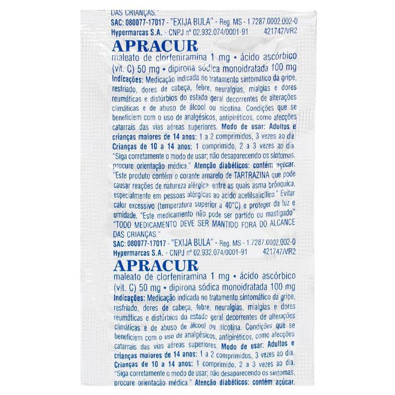 Apracur-6-comprimidos
