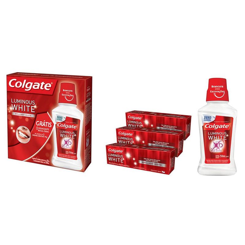 Creme-Dental-Branqueador-Colgate-Luminous-White-70g-Compre-3-Ganhe-1-Enxaguante-250ml