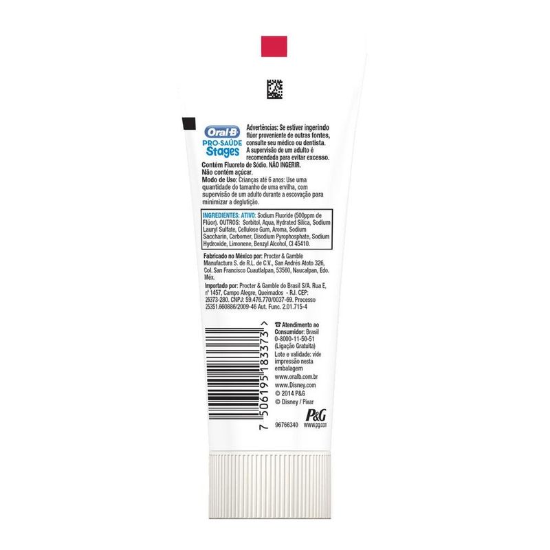 Creme-Dental-Infantil-Oral-B-Stages-com-100g