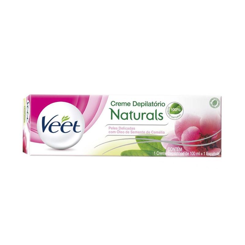 Creme-Depilatorio-Veet-Naturals-Oleo-de-Semente-de-Camelia-100mL