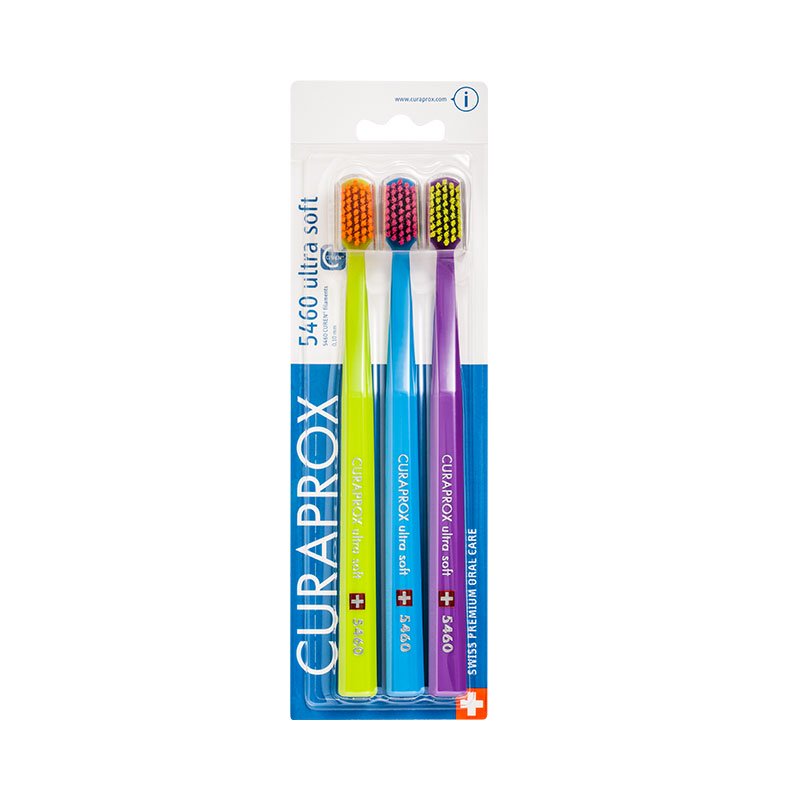Escova-Dental-Curaprox-5460-Ultra-Soft-Trio