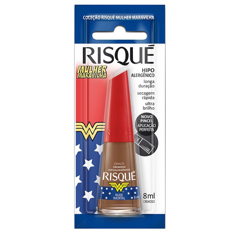 Esmalte-Risque-Mulher-Maravilha-Nude-Imortal