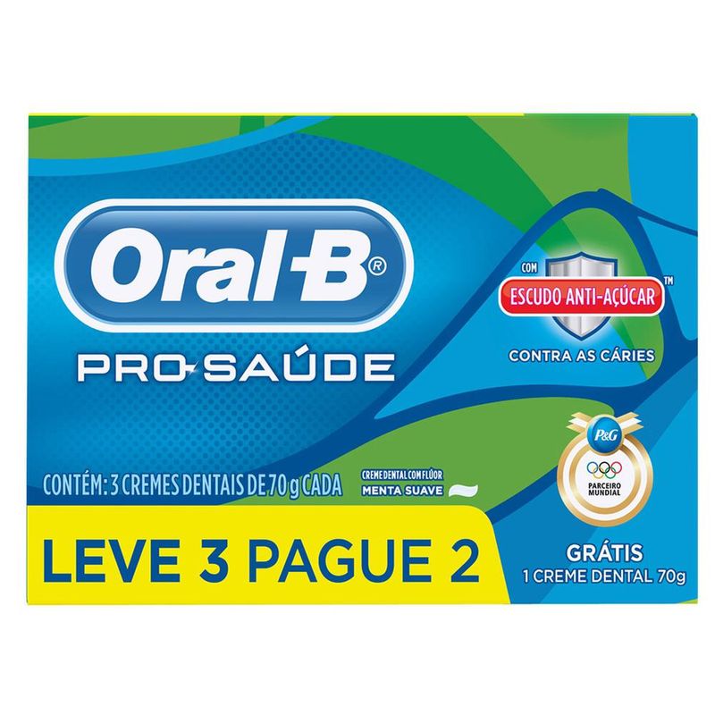 Kit-Creme-Dental-Oral-B-Escudo-Anti-Acucar-70g-Leve-3-Pague-2