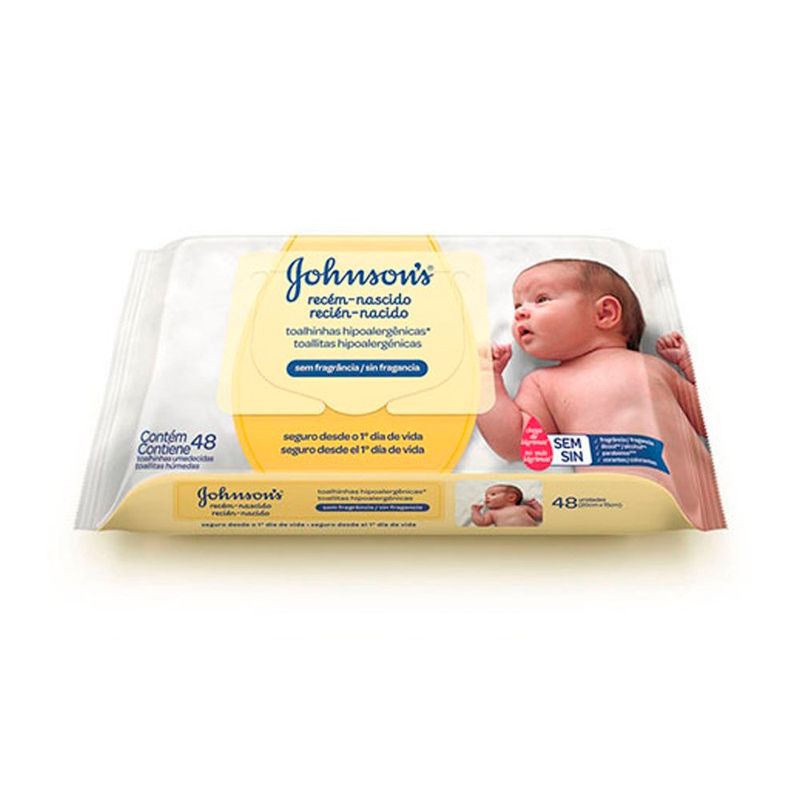 Lencos-Umedecidos-Johnson-s-Baby-Recem-Nascido-Sem-Fragrancia-48-Unidades