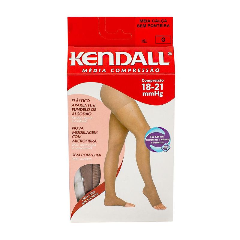 Meia-Calca-Kendall-Feminina-Media-Compressao-18-21mmHg-Ponteira-Aberta-Tamanho-G-Cor-Mel