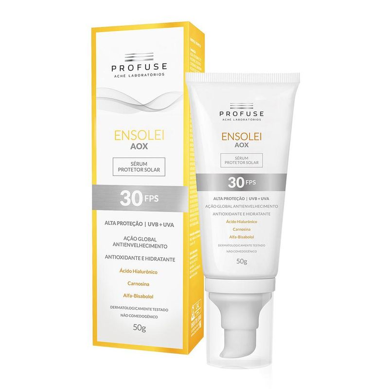 Protetor-Solar-Ensolei-AOX-Profuse-FPS-30-50g