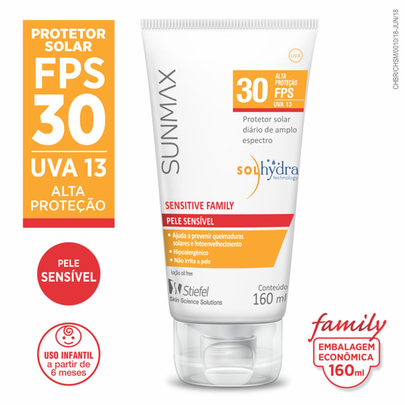 Protetor-Solar-SunMax-Sensitive-Family-160ml
