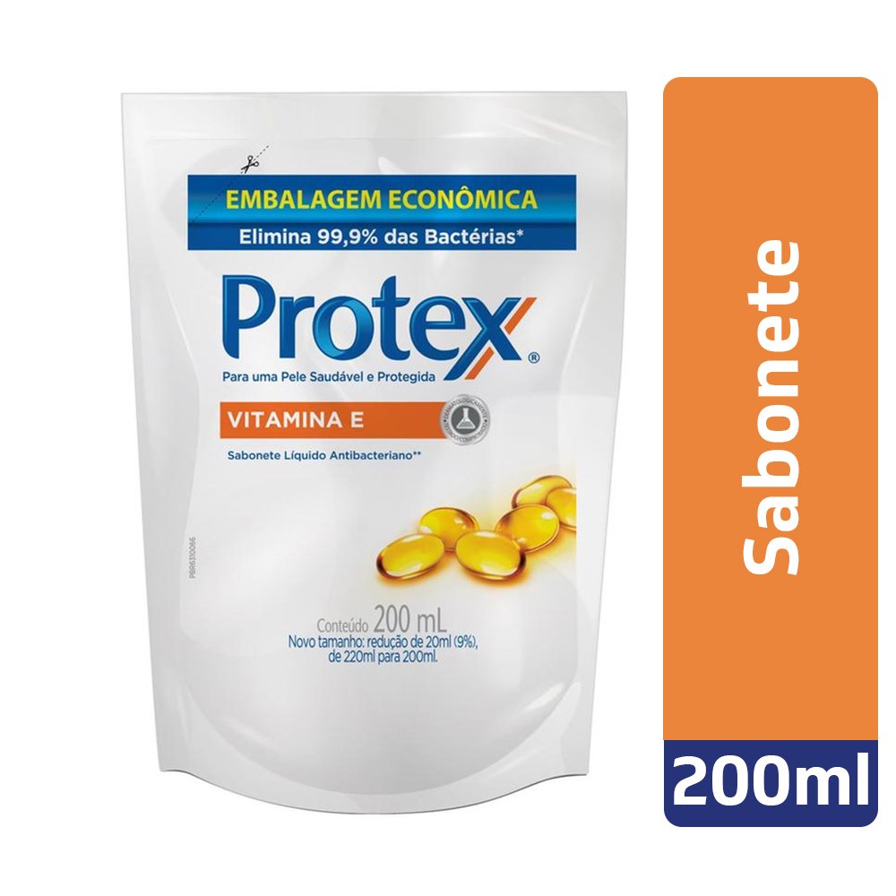 Protex Sab.200Ml Refil Vitamina E Corporal