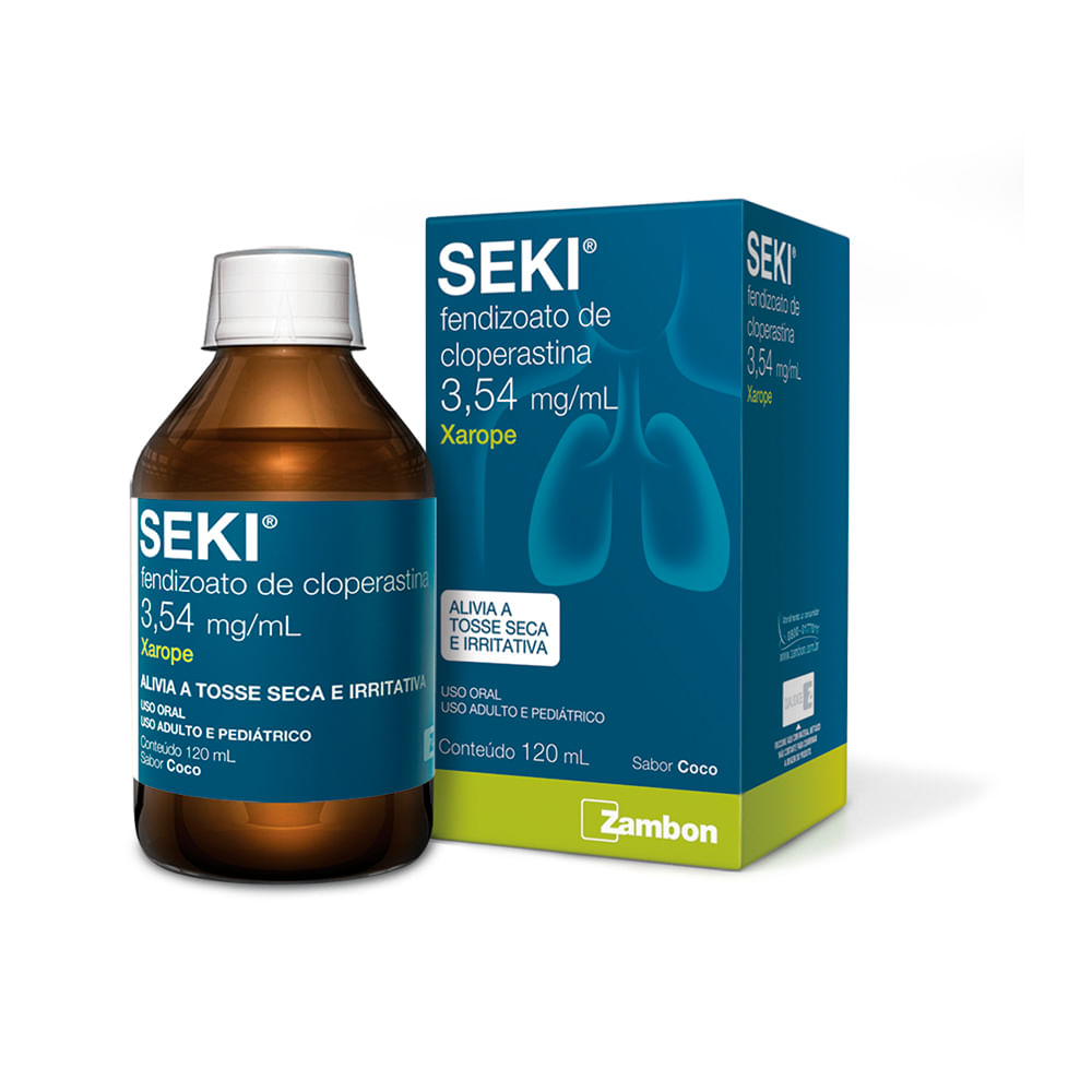Seki 3,54Mg Xarope Frasco Com 120Ml + Copo Medidor | Drogafuji
