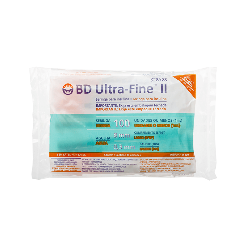 Seringa-BD-Ultra-Fine-Insulina-100U-Agulha-Curta-8mm-com-10-Unidades