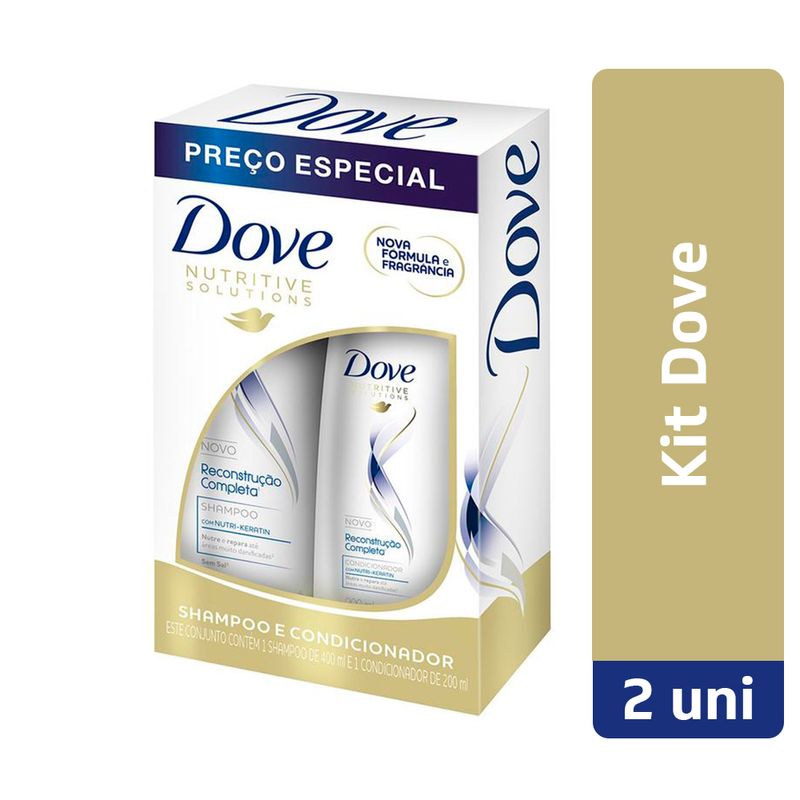 Shampoo-Dove-Reconstrucao-Completa-400ml-Condicionador-Dove-Reconstrucao-Completa-200ml-Preco-Especial