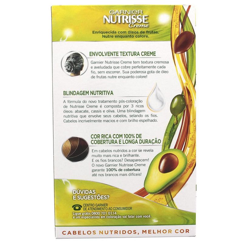 Tintura-Nutrisse-Castanho-Claro-Amendoa-Nº-50