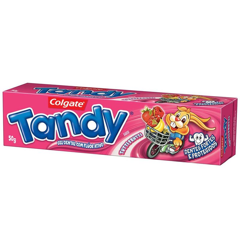 Creme-Dental-Infantil-Tandy-Tutti-Frutti-50g