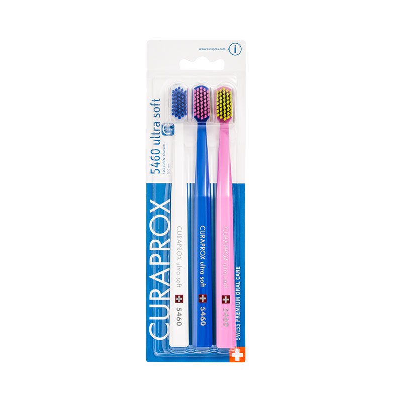 Escova-Dental-Curaprox-5460-Ultra-Soft-Trio