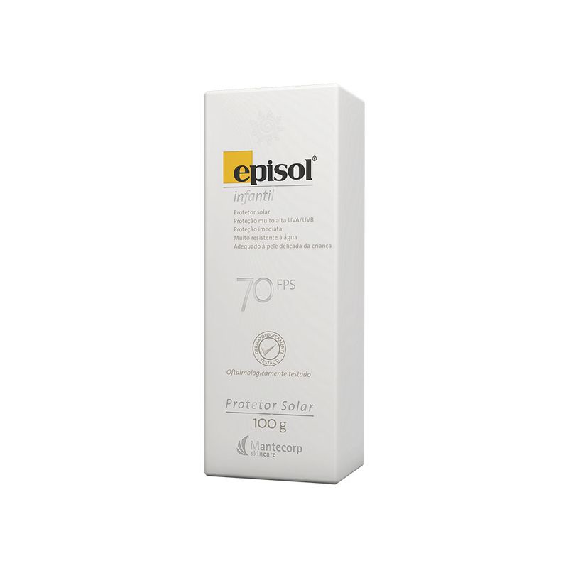 Protetor-Solar-Episol-Infantil-FPS-70-100g