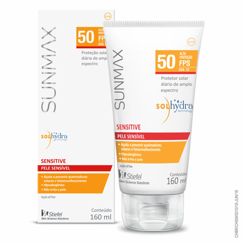Protetor-Solar-Sunmax-Sensitive-FPS50-160g