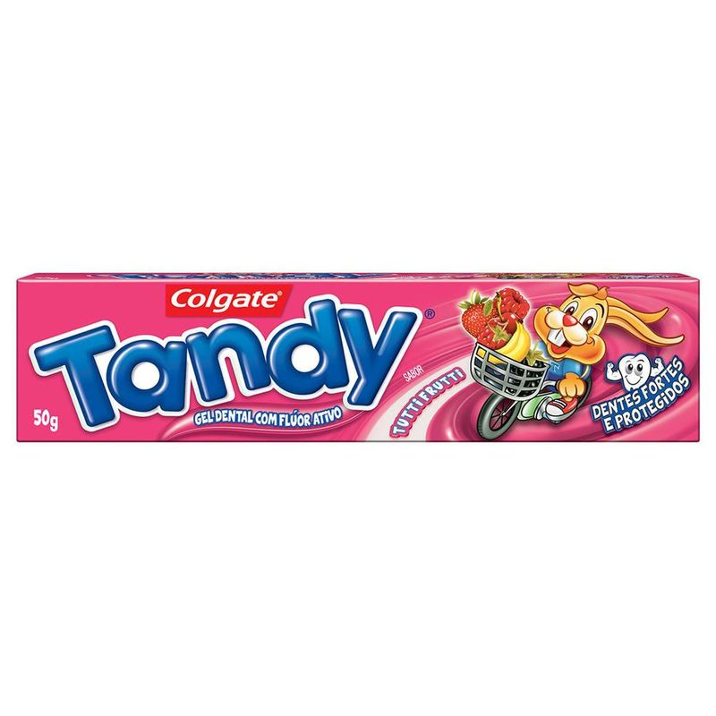Creme-Dental-Infantil-Tandy-Tutti-Frutti-50g