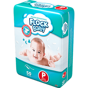 Fralda Flock Baby Mega P 50