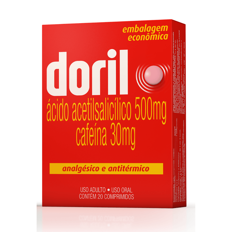 Doril-500---30Mg-Caixa-Com-20-Comprimidos-Revestidos
