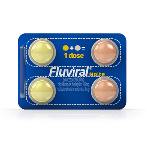 Fluviral Noite Blis.4Cpr (Mip)