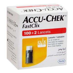 Accuchek Fastclix Lanceta Com 102 Und