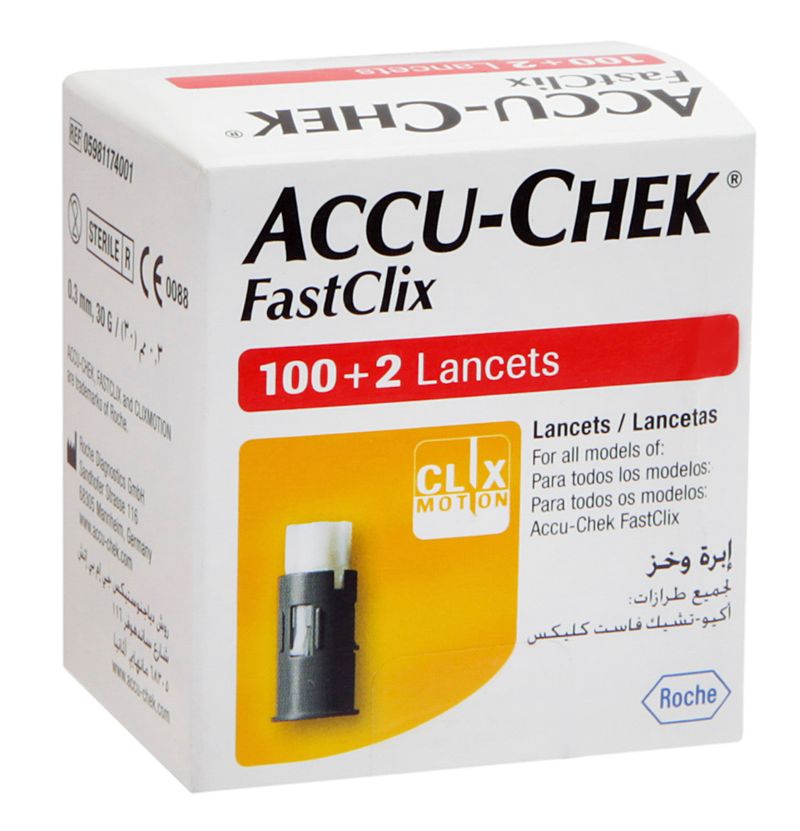 Accuchek-Fastclix-Lanceta-Com-