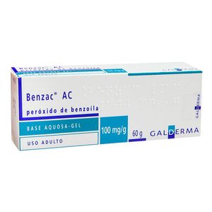 Benzac Ac 100Mg/G Gel Bisnaga Com 60G