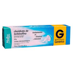 Cloridrato De Terbinafina - Medley 1% Creme Bisnaga Com 20G