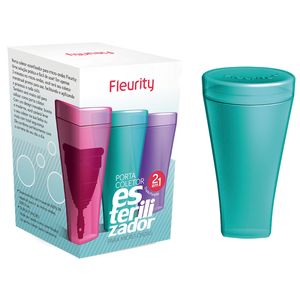 Fleurity Porta Coletor Esterilizador