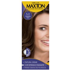 Kit Prático Embelleze Maxton Coloração Creme 5.0 Castanho Claro