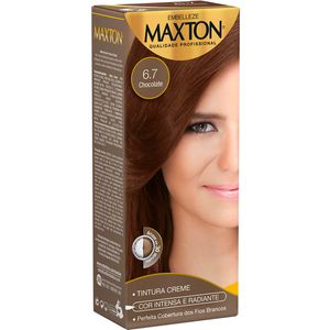 Kit Prático Embelleze Maxton Coloração Creme 6.7 Chocolate