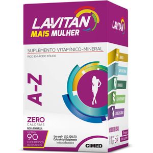 Lavitan Mais Mulher Com 90 Comprimidos