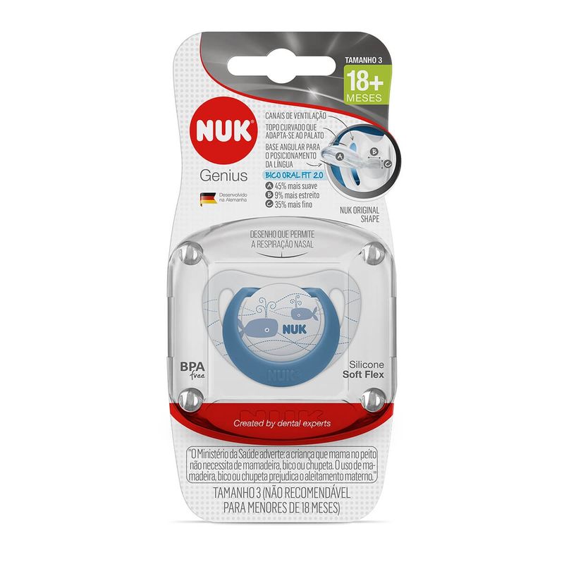 Nuk-Chupeta-Genius-Boy-S3