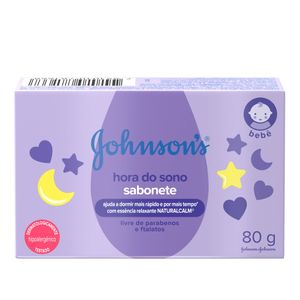 Sabonete Barra JOHNSON'S Baby Hora do Sono 80g