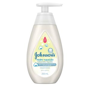 Sabonete Líquido JOHNSON'S Baby Recém-Nascido 200 ml