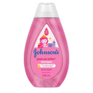 Shampoo JOHNSON'S Gotas de Brilho 400 ml