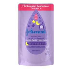 Sabonete Líquido JOHNSON'S Baby Hora do Sono Refil 180 ml