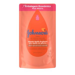 Sabonete Líquido de Glicerina JOHNSON'S Baby Da Cabeça aos Pés Refil 180 ml