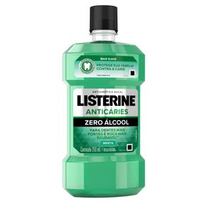 Antisséptico Bucal LISTERINE<sup>®</sup> Anticaries 12X250ML