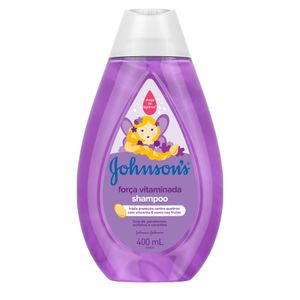 Shampoo JOHNSON'S Força Vitaminada 400ml