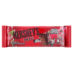 Wafer Recheio e Cobertura Chocolate Hershey's Mais Pacote 115g
