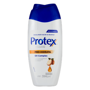 Sabonete Líquido Antibacteriano Amêndoa Protex Pro-Hidrata Frasco 250ml