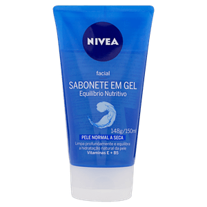 Sabonete em Gel Equilíbrio Nutritivo Facial Nivea Bisnaga 150ml