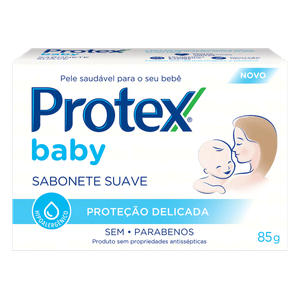 Sabonete em Barra Protex Baby Proteção Delicada Caixa 85g