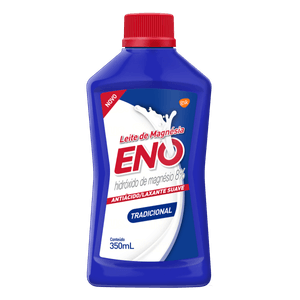 Leite de Magnésia 8% Tradicional Eno Frasco 350ml
